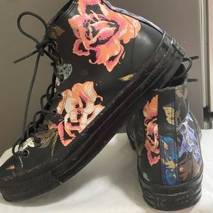Converse High Top Unisex Women/Mens Flowers